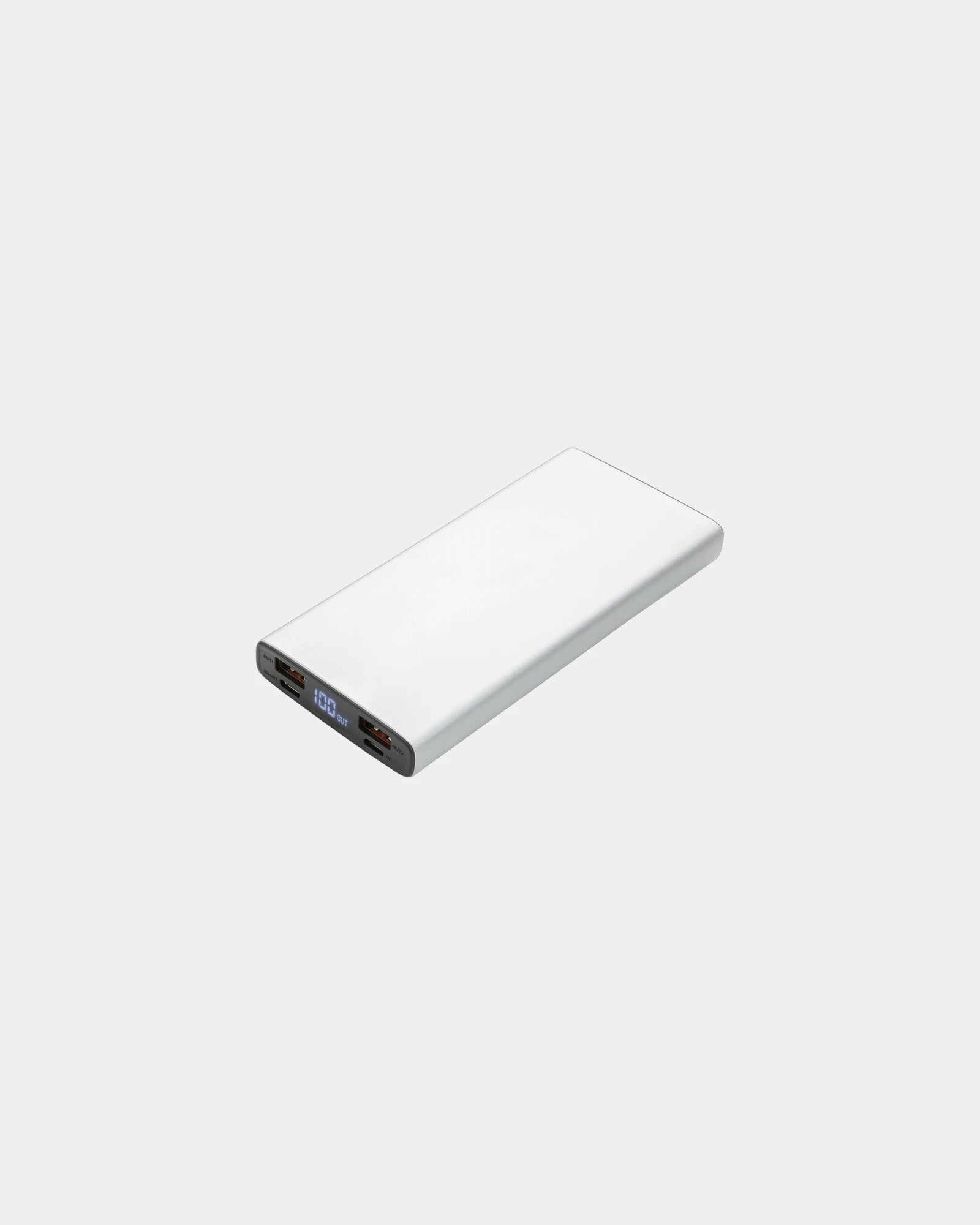 Power bank alluminio 10.000 mAh PD 18W da personalizzare - Argento