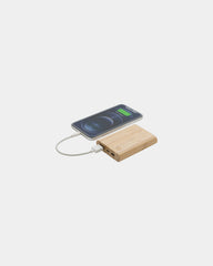 Power bank bambù FSC 5000 mAh da personalizzare - 1