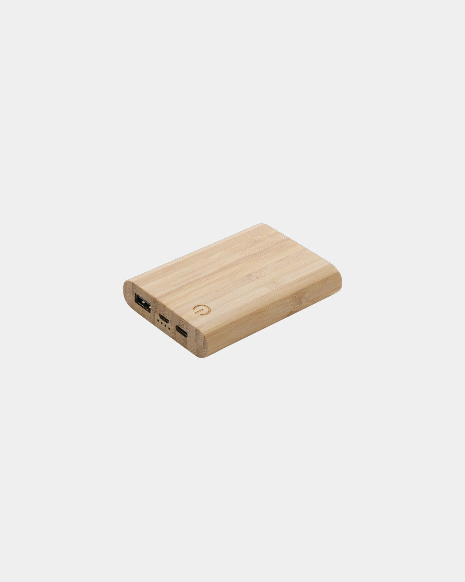 Power bank bambù FSC 5000 mAh da personalizzare - Marrone