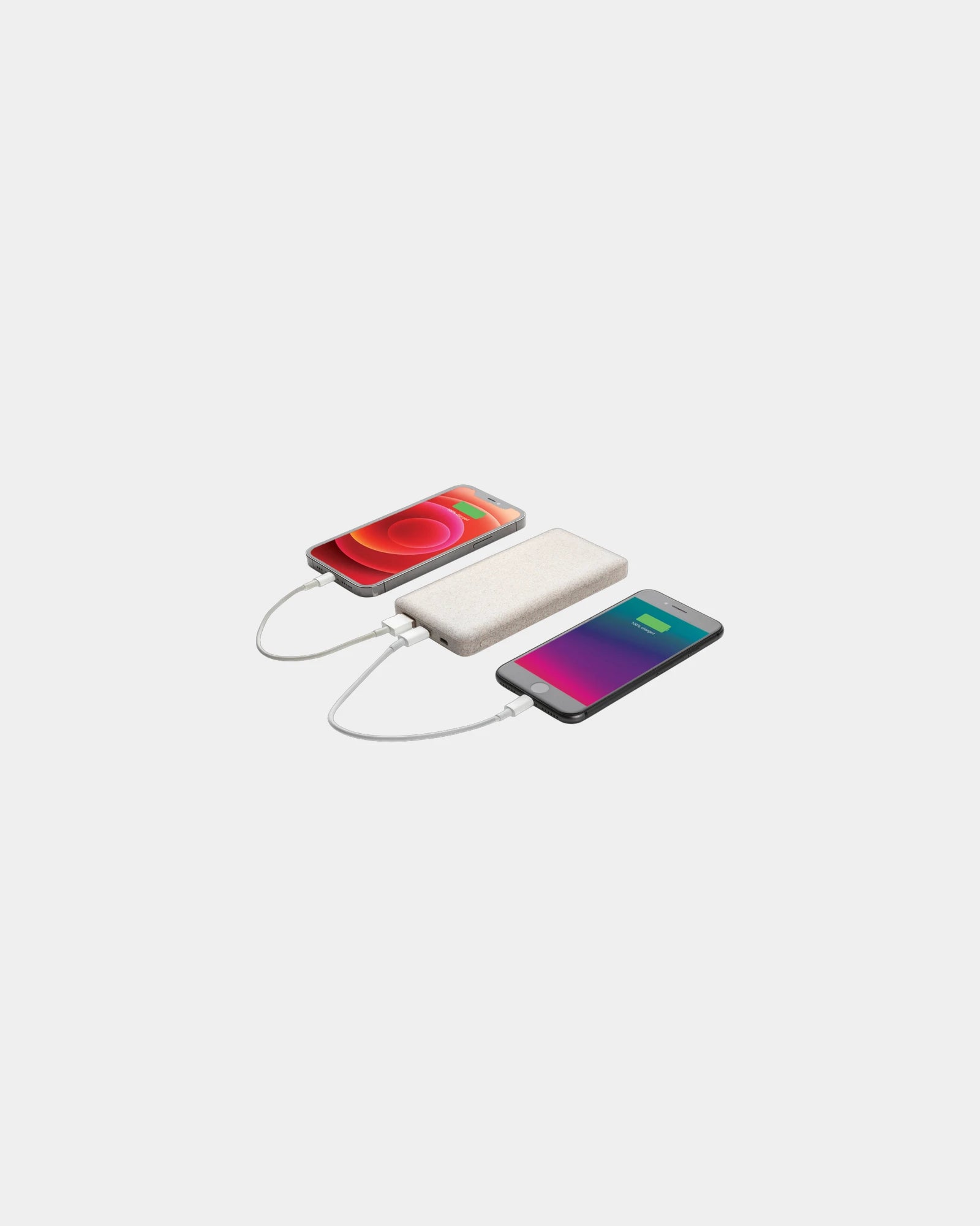 Power bank fibra di paglia 10.000 mAh personalizzato da personalizzare - 1