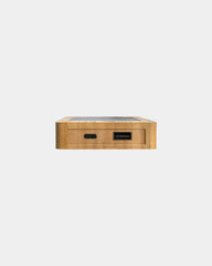 Power bank solare bambù FSC 10.000 mAh da personalizzare - 3