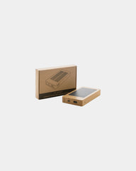 Power bank solare bambù FSC 10.000 mAh da personalizzare - 4