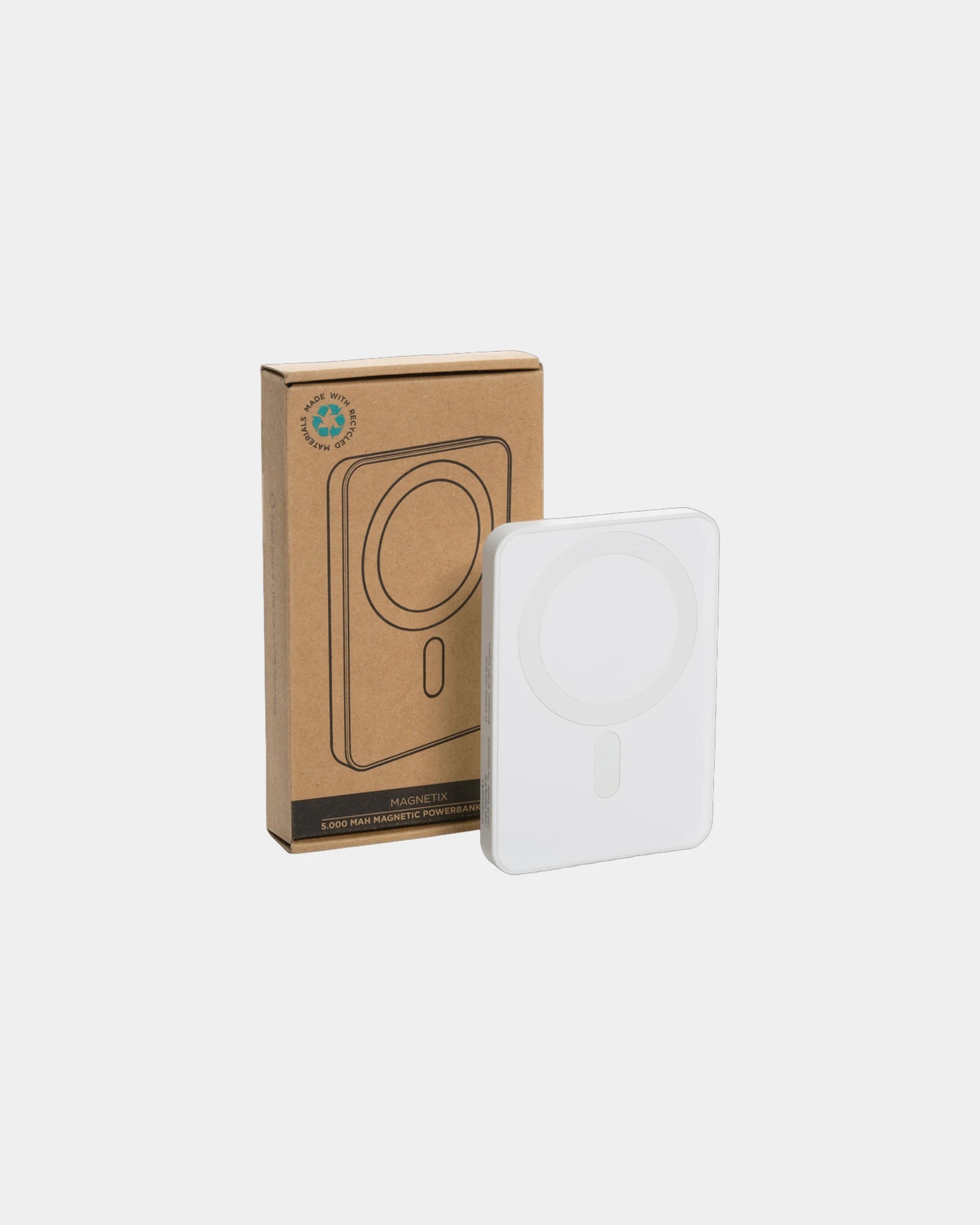 Power bank magnetico riciclato RCS 5000mAh da personalizzare - 12