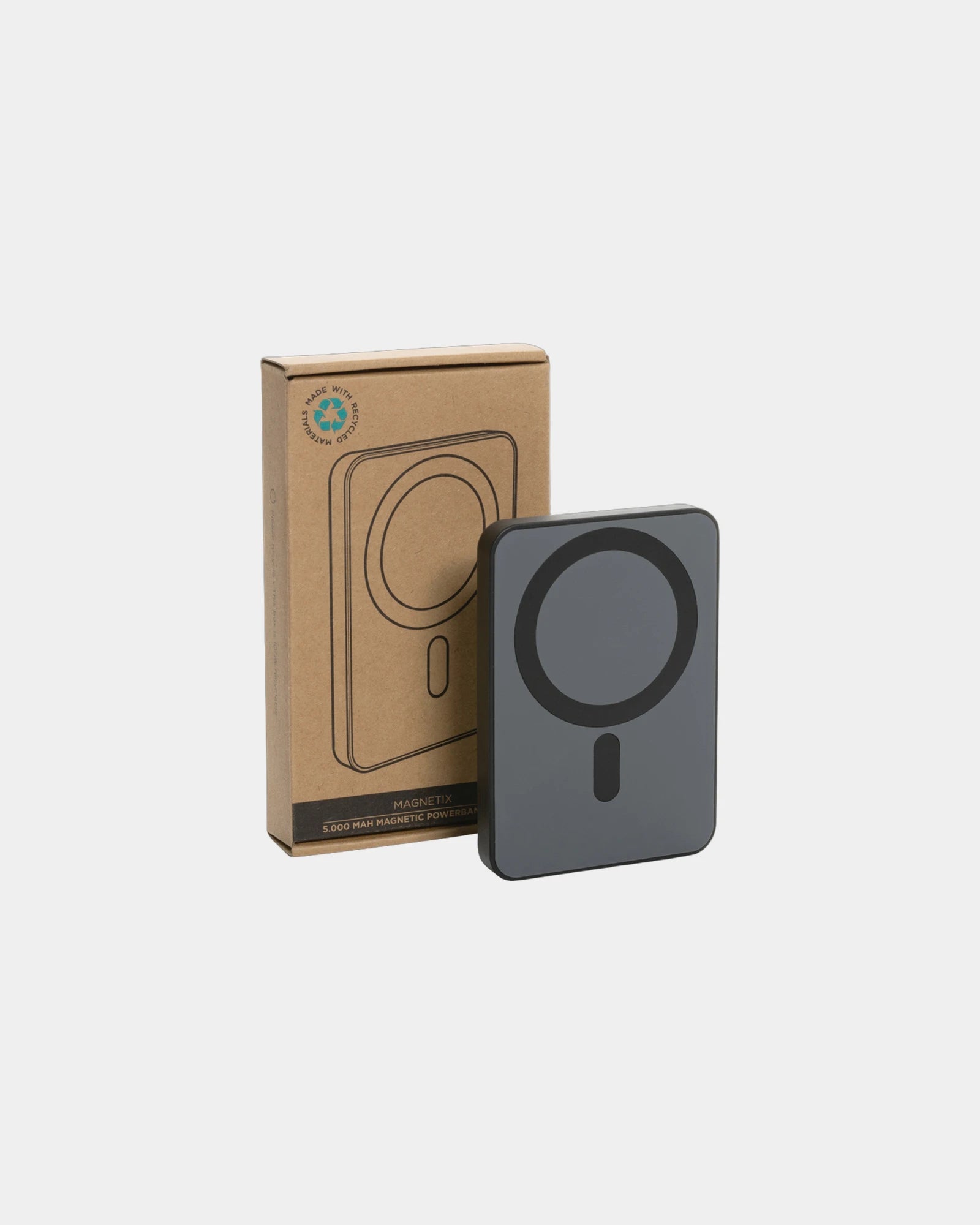 Power bank magnetico riciclato RCS 5000mAh da personalizzare - 5