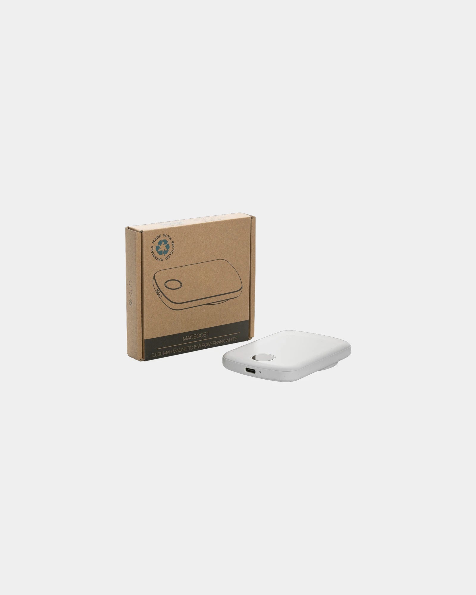 Power bank magnetico riciclato RCS 5000 mAh da personalizzare - 12