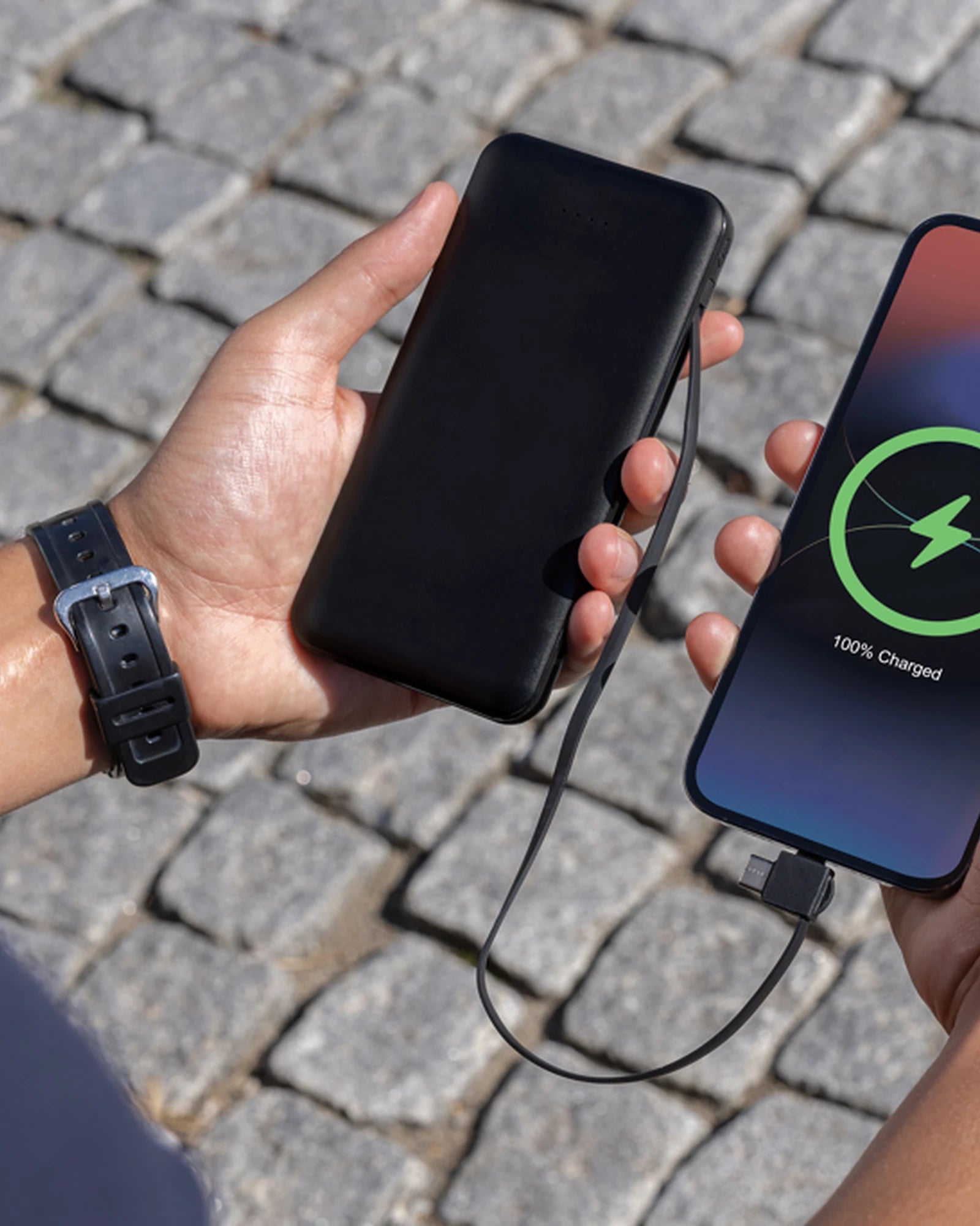 Power bank riciclato 10.000 mAh Lockhart da personalizzare - 9