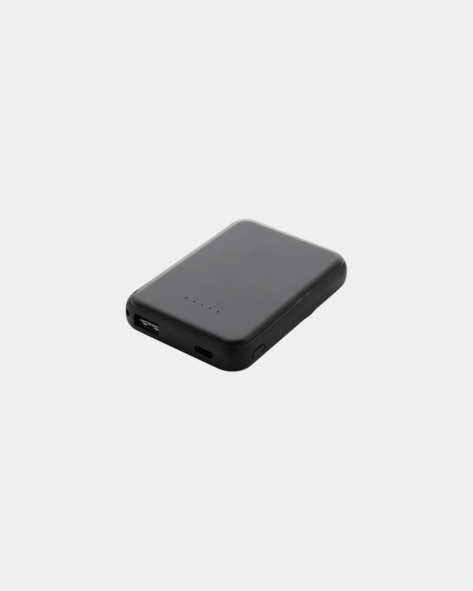 Power bank riciclato RCS 5000mAh wireless da personalizzare - Nero