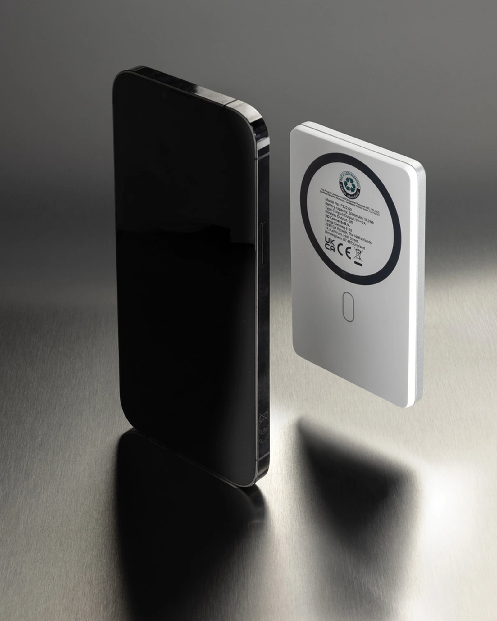 Power bank riciclato 5000mAh magnetico da personalizzare - 16