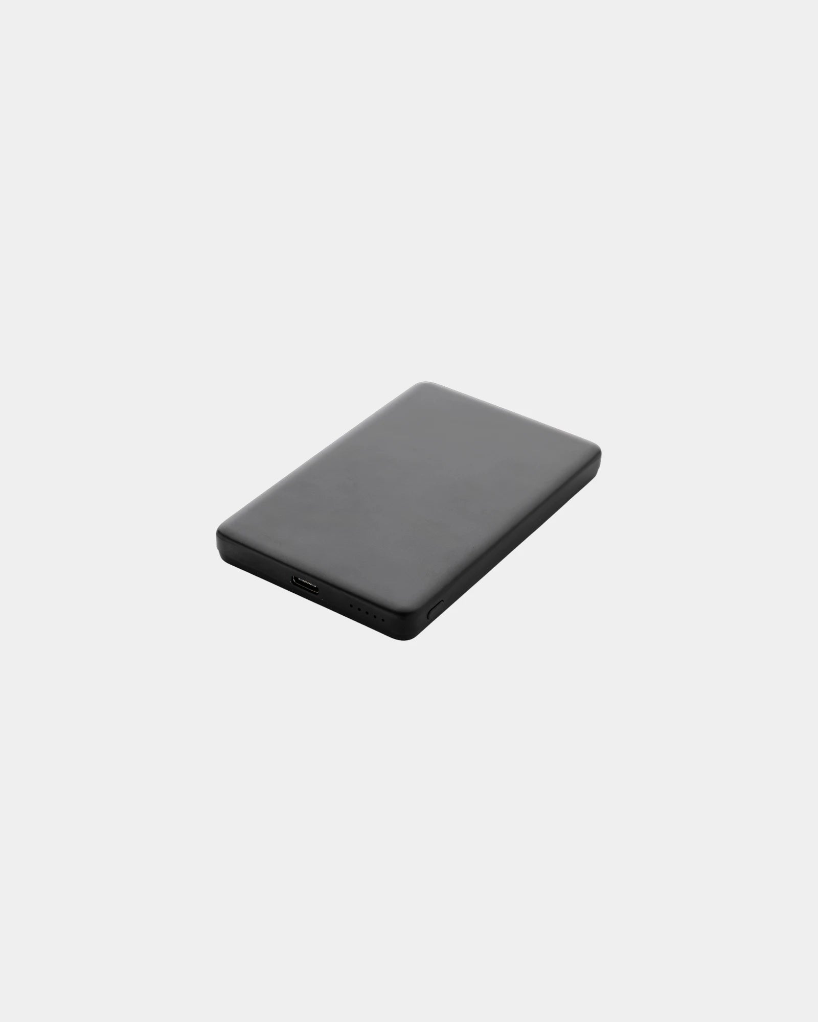 Power bank riciclato 5000mAh magnetico da personalizzare - Nero