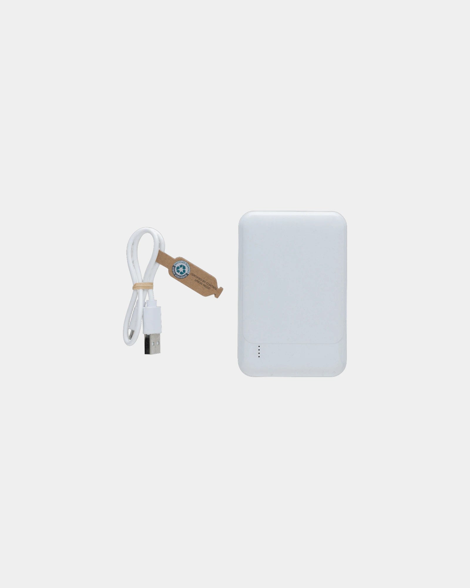 Power bank plastica riciclata RCS 5000 mAh da personalizzare - 7