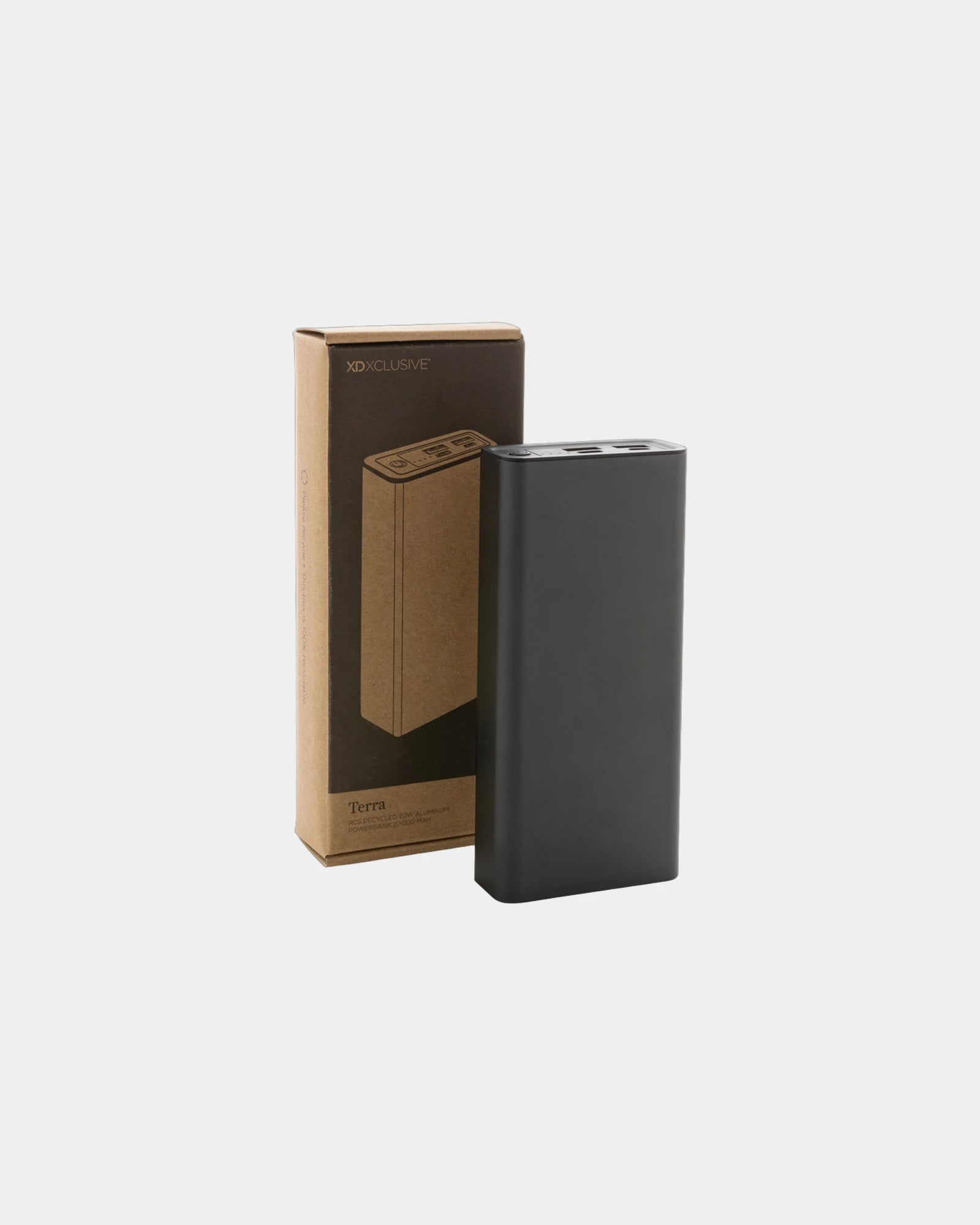 Power bank 20.000 mAh alluminio riciclato da personalizzare - 4