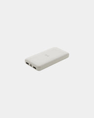 Power bank riciclato RCS 8000mAh induzione da personalizzare - Bianco