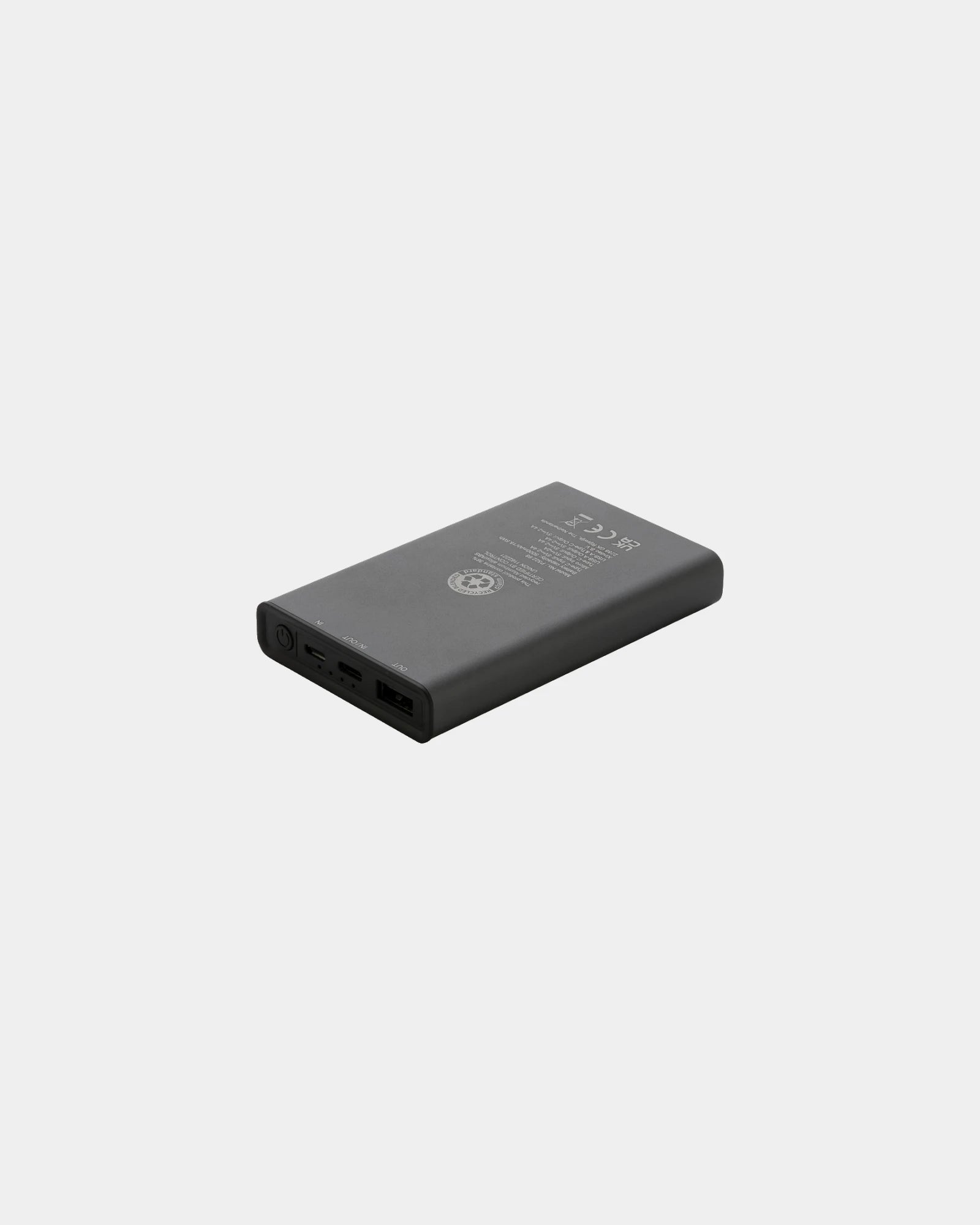 Power bank alluminio riciclato 5000 mAh da personalizzare