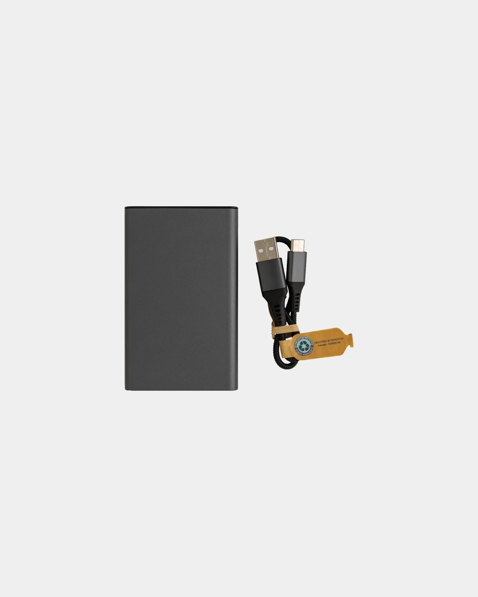 Power bank alluminio riciclato 5000 mAh da personalizzare