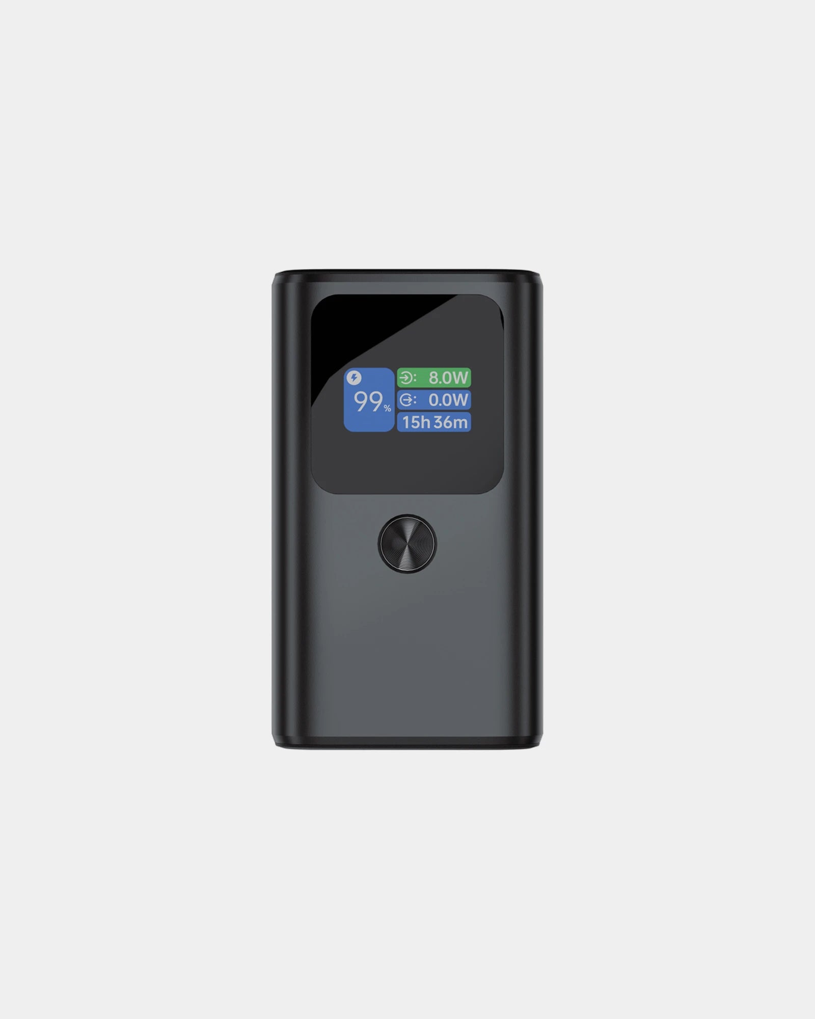 Power bank 10.000 mAh alluminio Campbell da personalizzare - Grigio