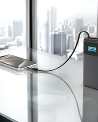 Power bank riciclato 10.000 mAh display da personalizzare - 8