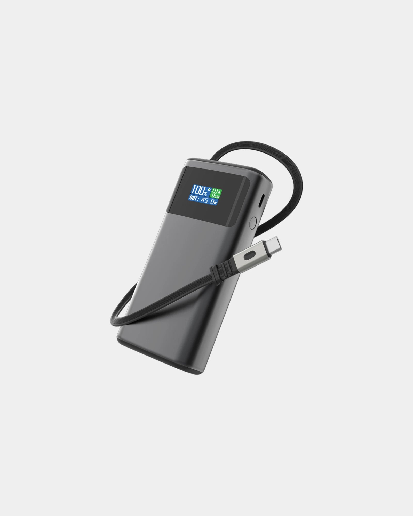 Power bank riciclato 10.000 mAh display da personalizzare - 3
