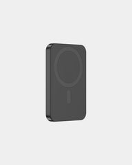 Power bank riciclato magnetico Malibu da personalizzare - Nero