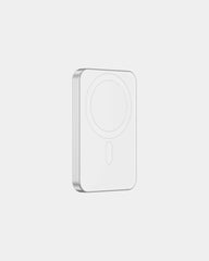 Power bank riciclato magnetico Malibu da personalizzare - Argento