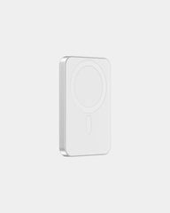 Power bank riciclato magnetico Malibu da personalizzare - Argento