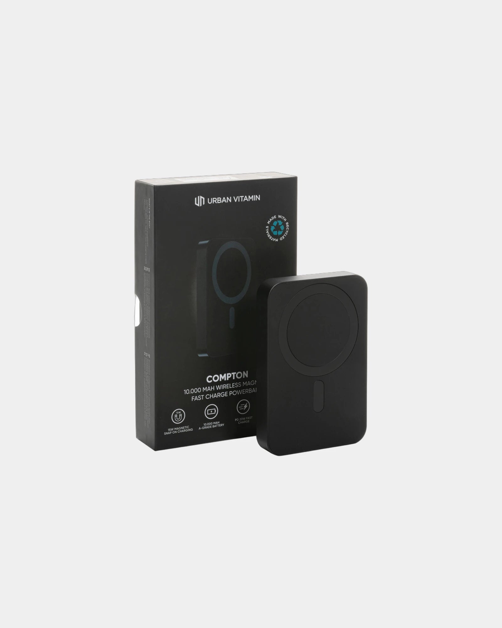 Power bank magnetico riciclato Compton da personalizzare - 5