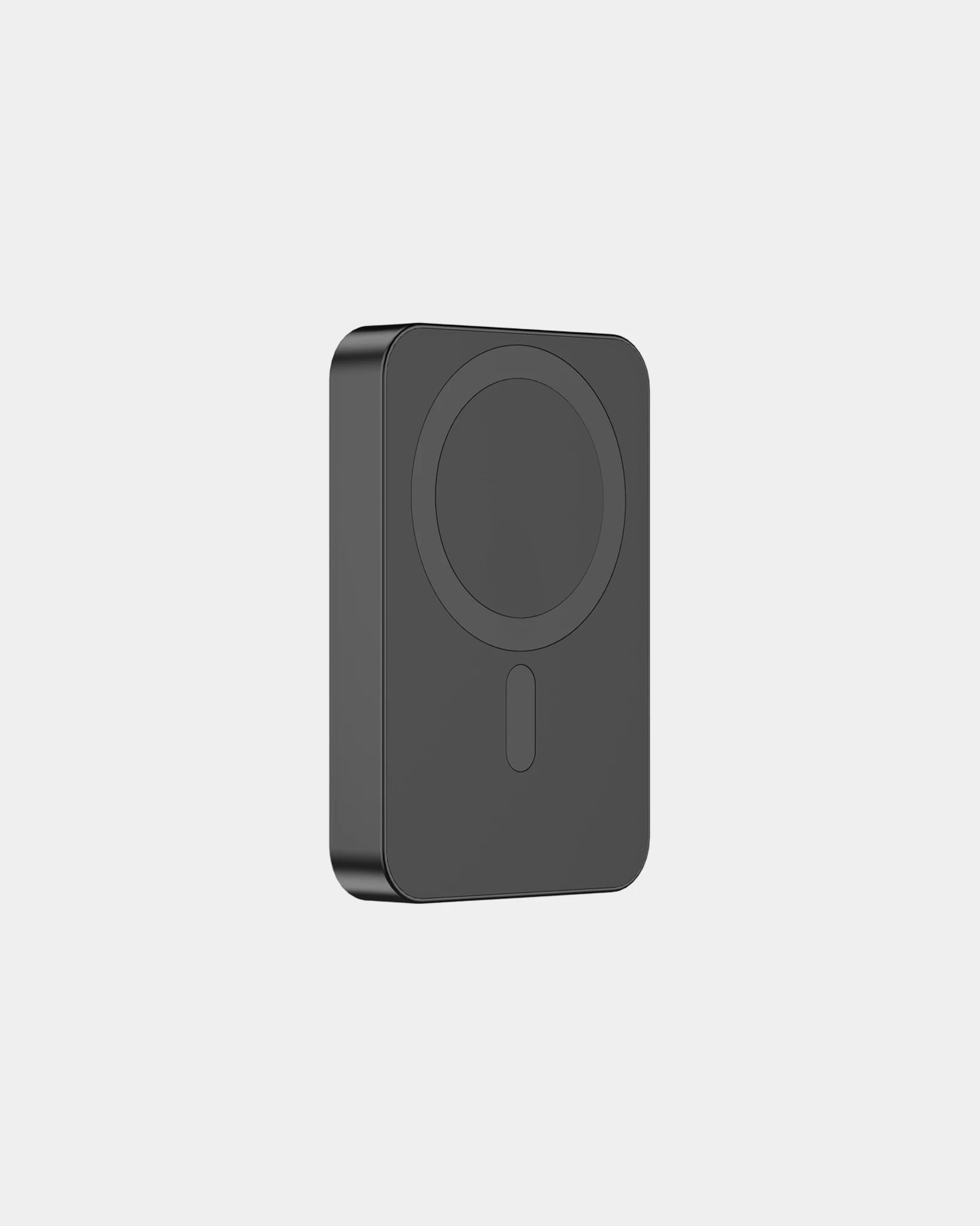 Power bank magnetico riciclato Compton da personalizzare - Nero