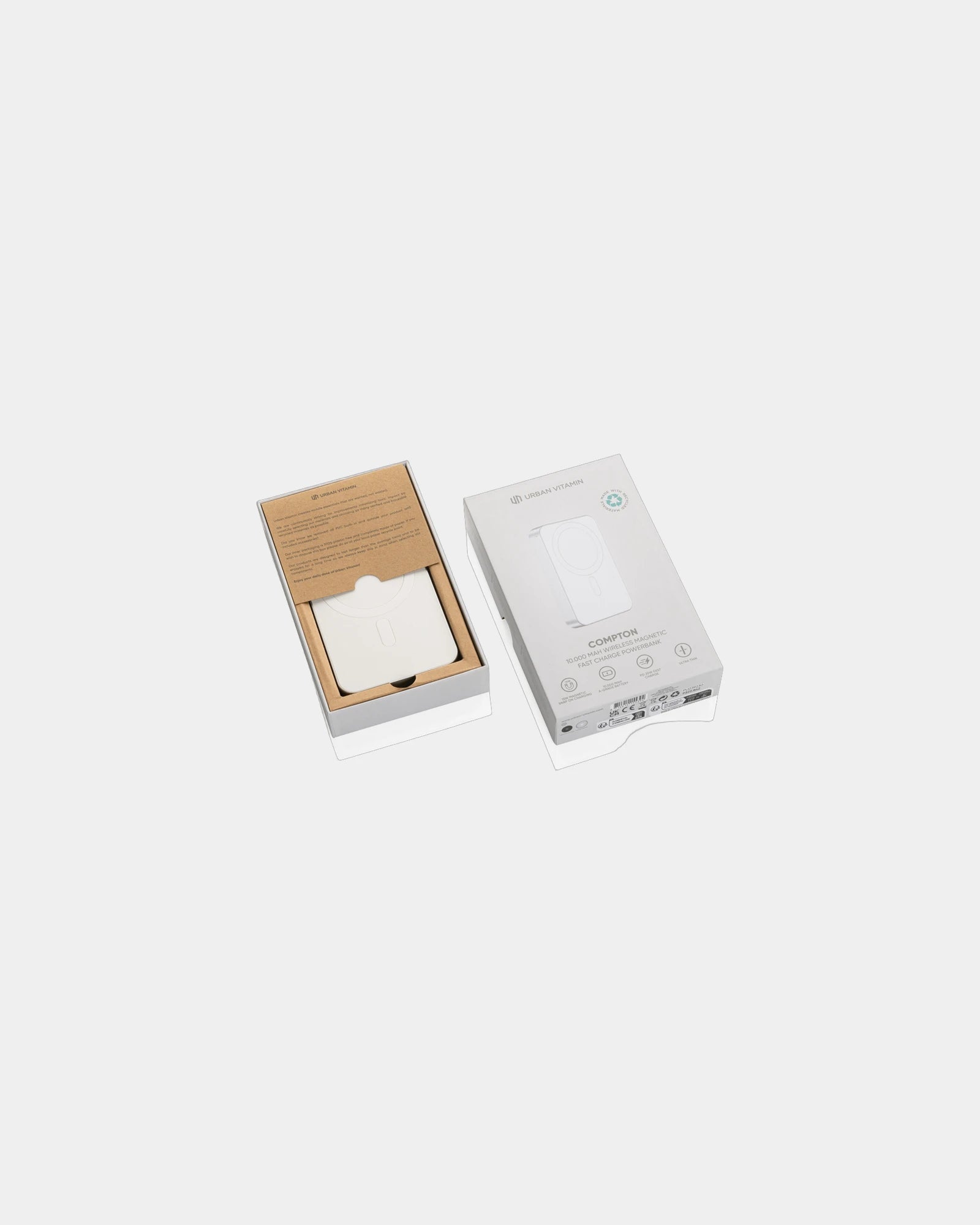 Power bank magnetico riciclato Compton da personalizzare - 11