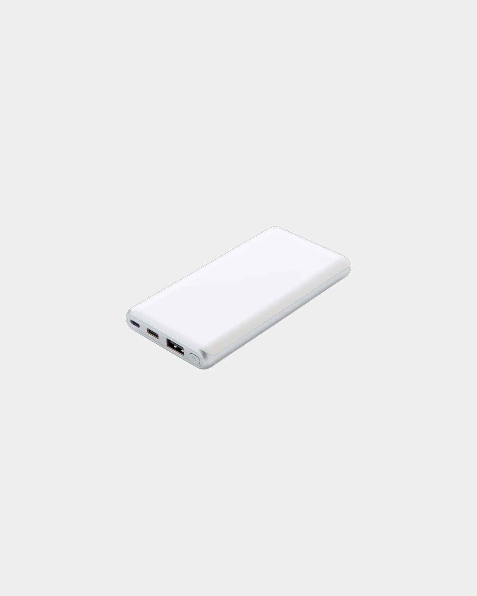 Power bank ricarica rapida 10.000 mAh da personalizzare - Bianco