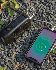 Radio d'emergenza plastica riciclata da personalizzare - 8