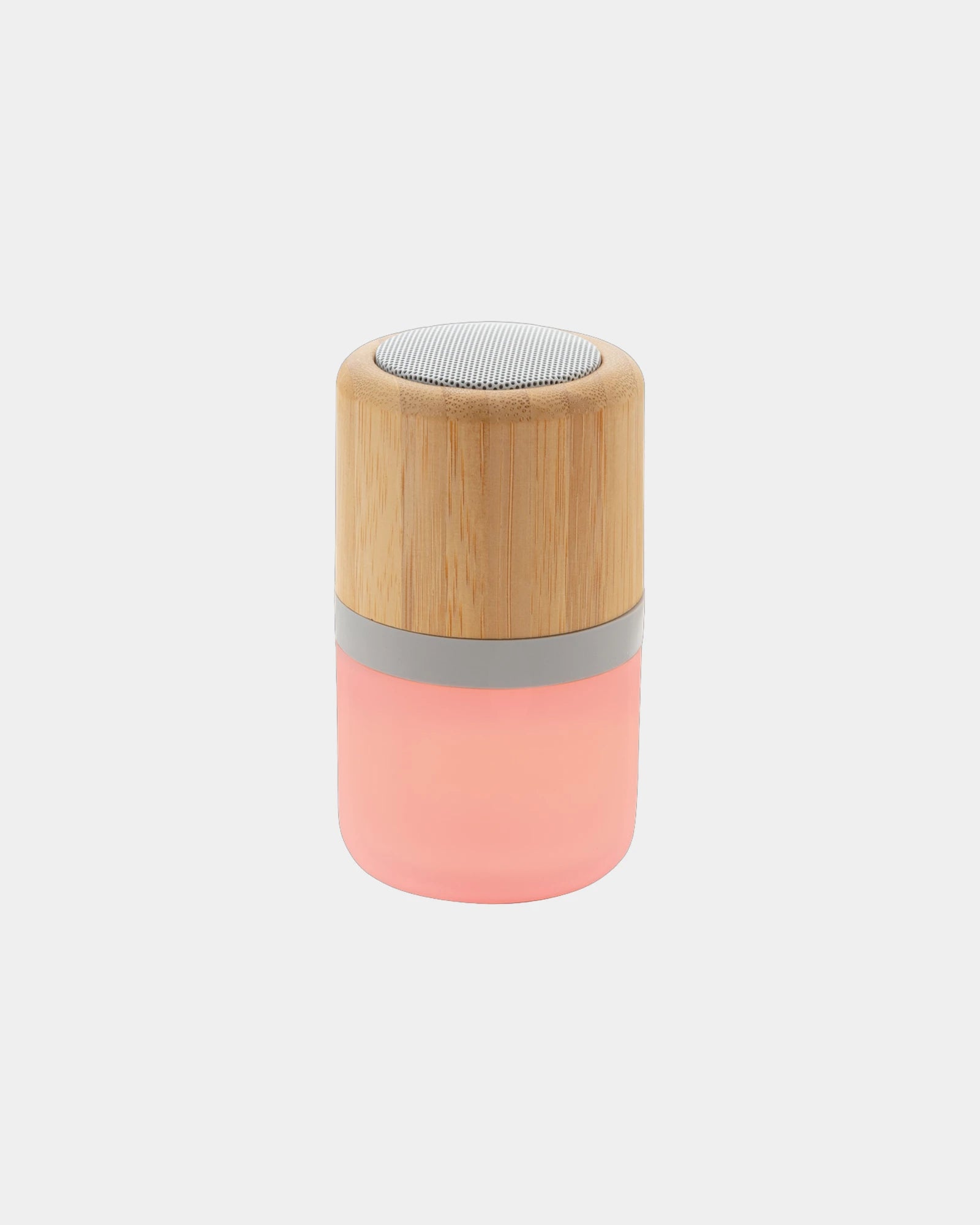 Speaker in bambù 3W con luce d'ambiente da personalizzare - 5