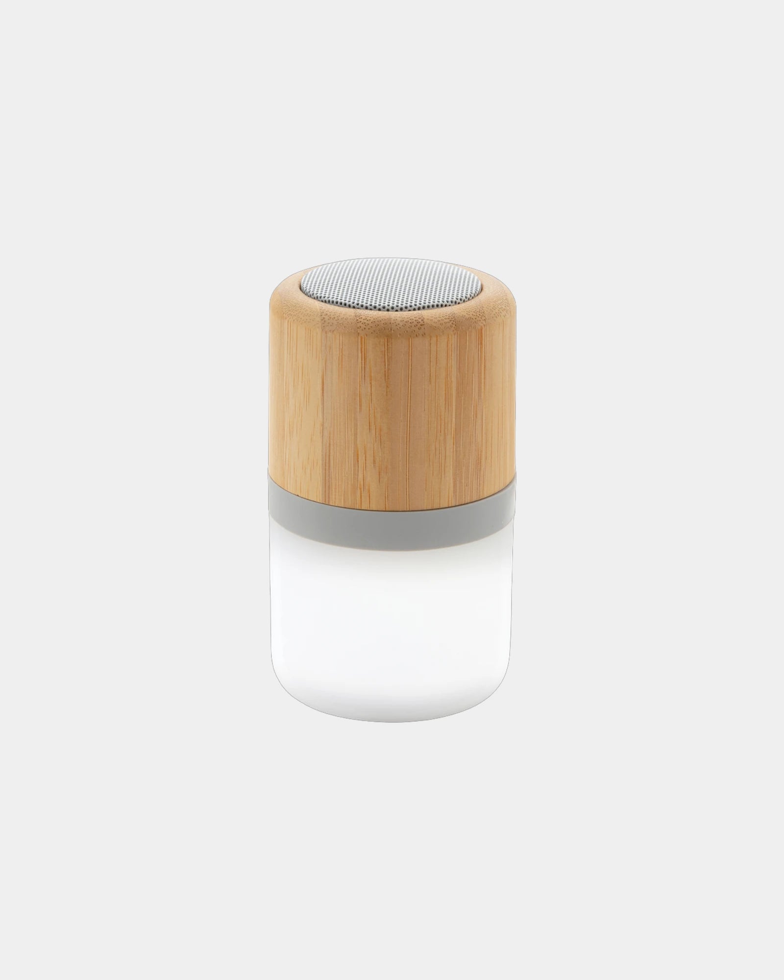 Speaker in bambù 3W con luce d'ambiente da personalizzare - 2