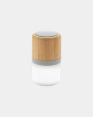 Speaker in bambù 3W con luce d'ambiente da personalizzare - 2