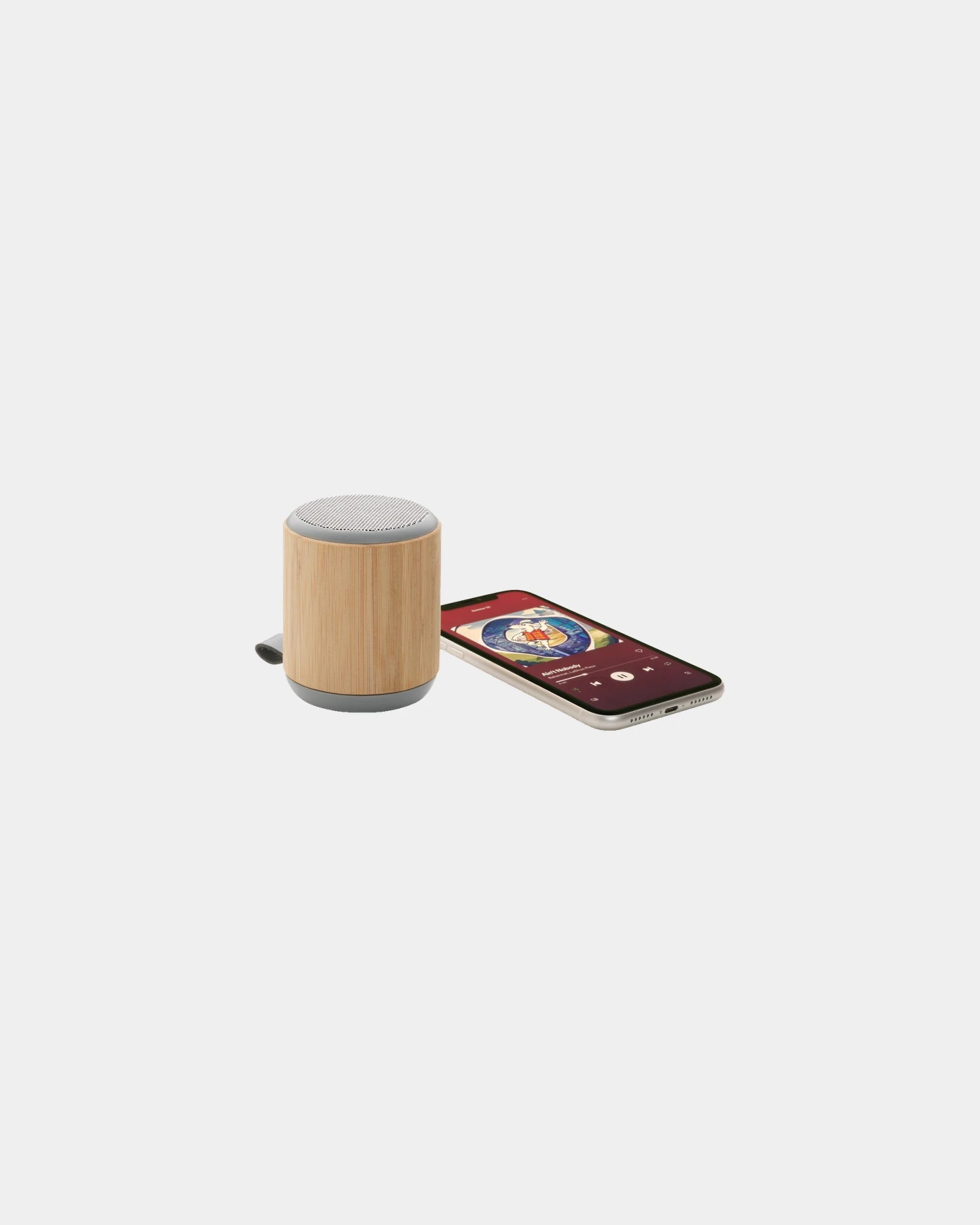 Speaker bambù e tessuto BT5.0 da personalizzare