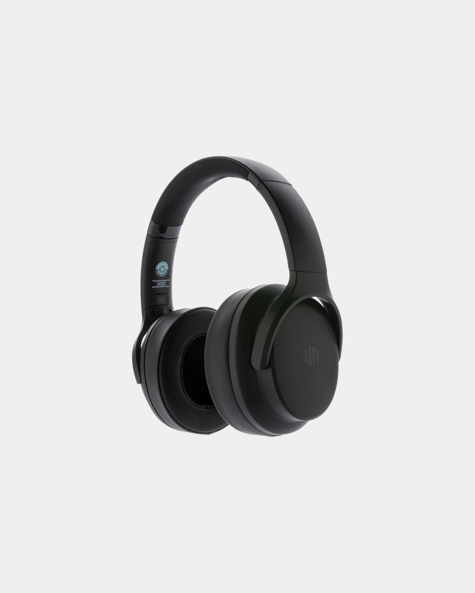 Cuffie plastica riciclata Palo Alto da personalizzare - Nero
