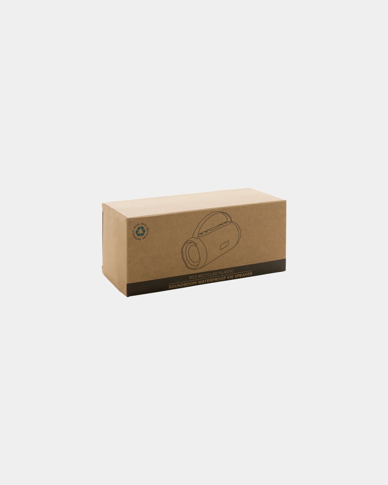Speaker impermeabile plastica riciclata 6W da personalizzare