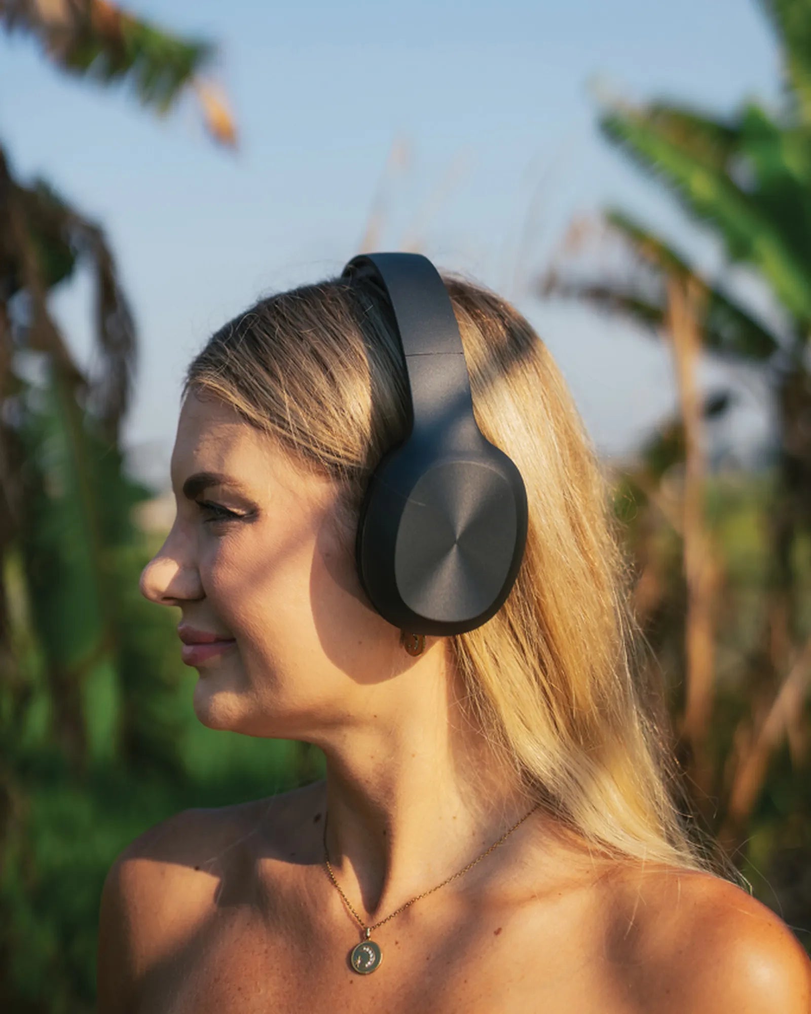 Cuffie wireless plastica riciclata RCS da personalizzare - 7