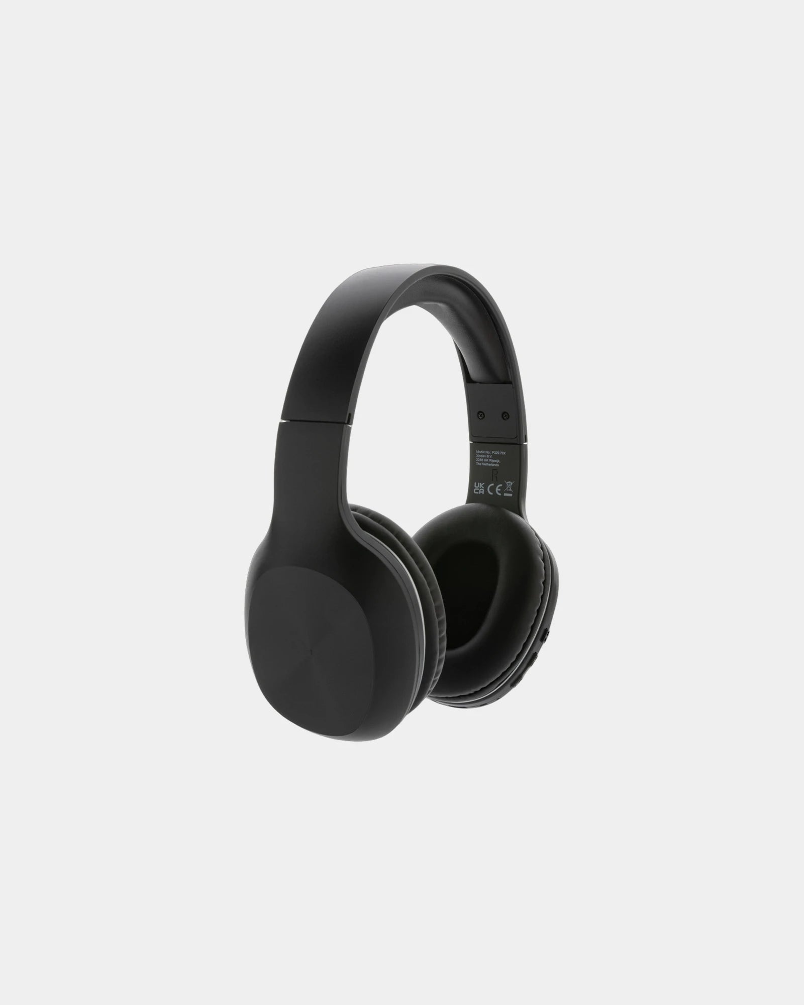 Cuffie wireless plastica riciclata RCS da personalizzare - Nero