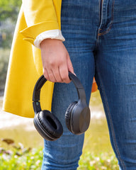 Cuffie wireless plastica riciclata RCS da personalizzare - 6