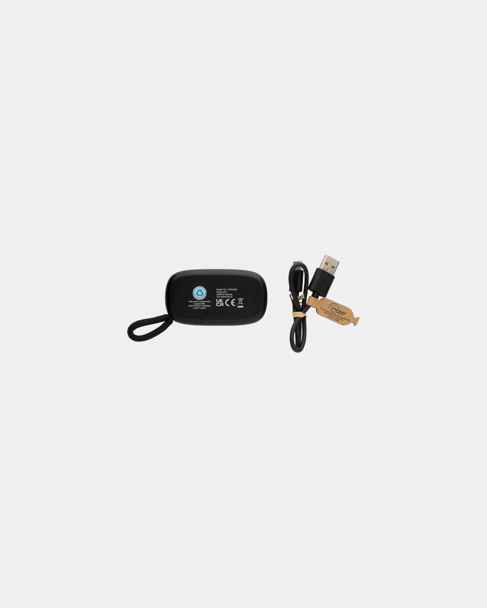 Auricolari riciclati RCS bambù BT 5.3 da personalizzare - 3