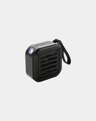 Speaker solare plastica riciclata Sunwave da personalizzare - Nero