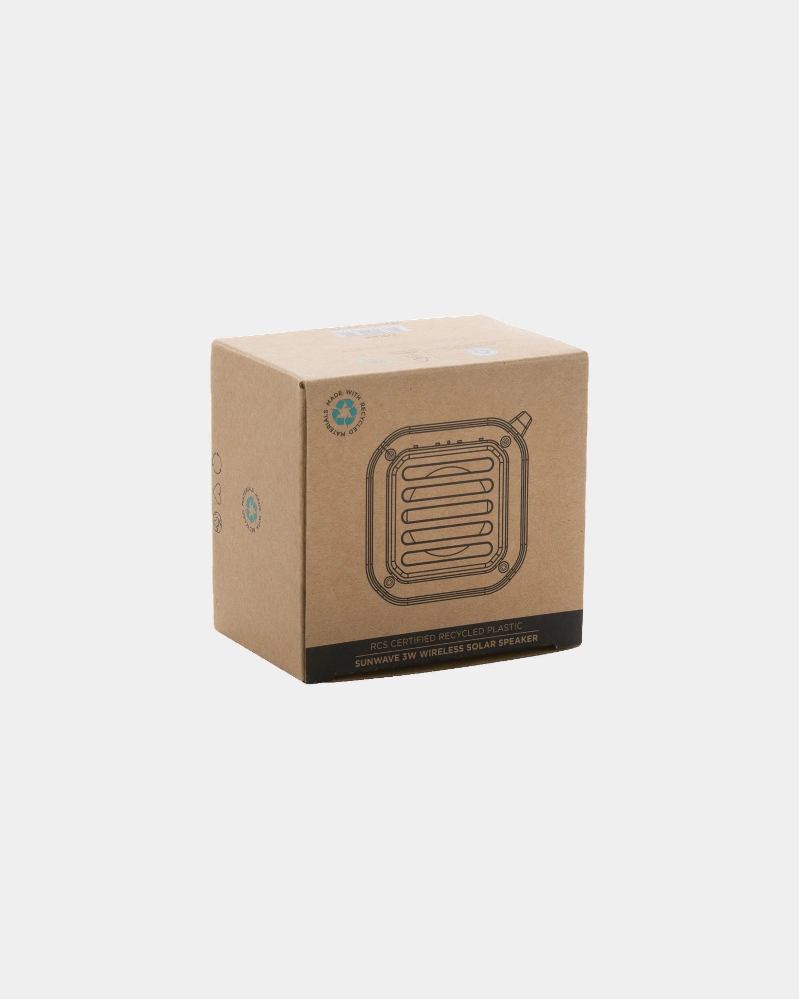 Speaker solare plastica riciclata Sunwave da personalizzare
