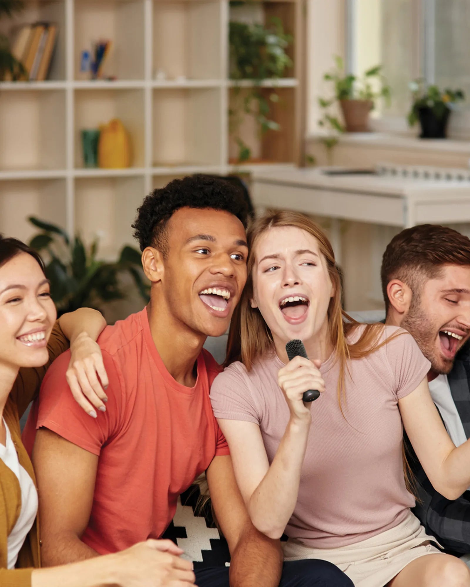 Set karaoke doppio microfono ABS riciclato da personalizzare - 8