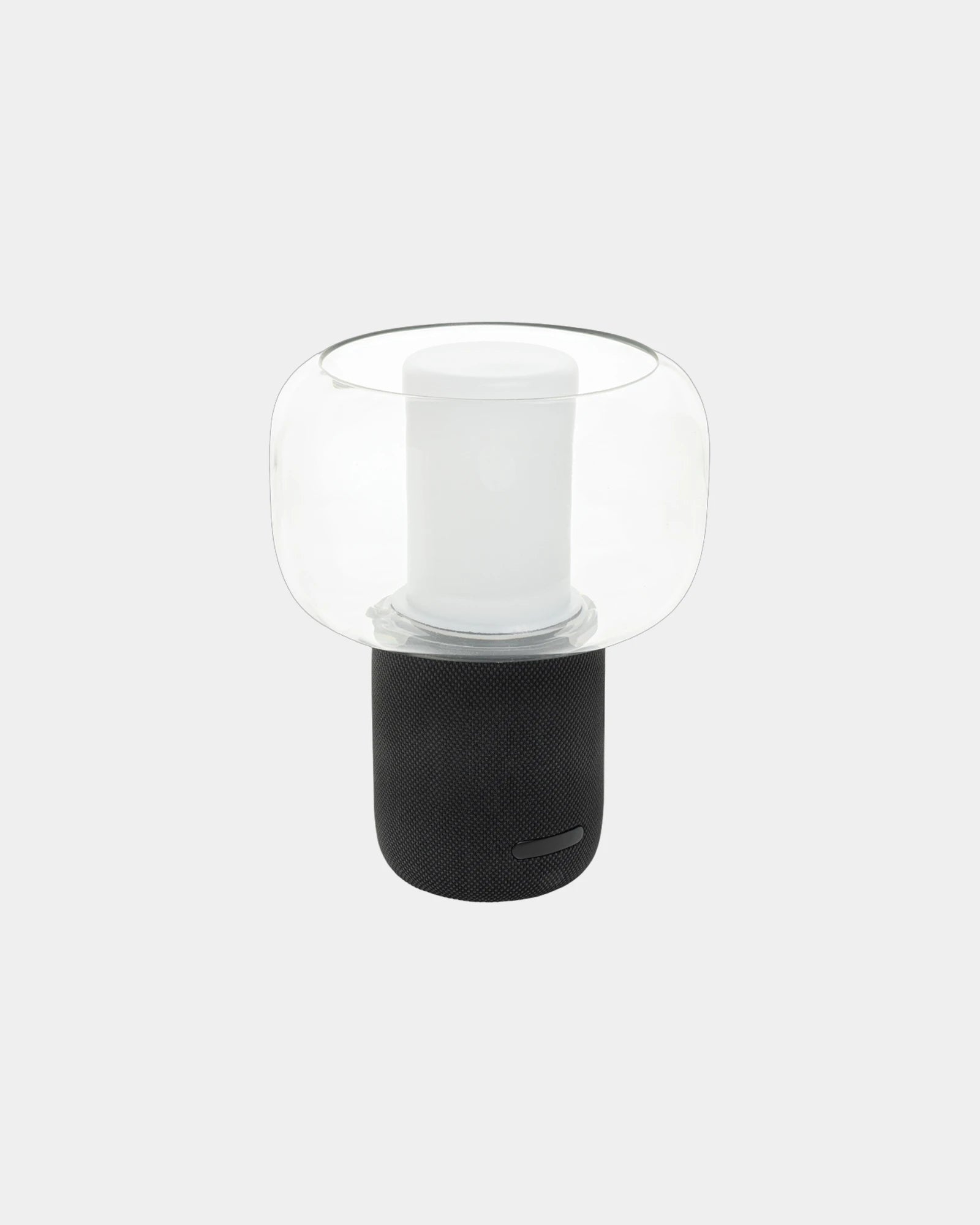 Speaker lampada plastica riciclata RCS da personalizzare - Nero