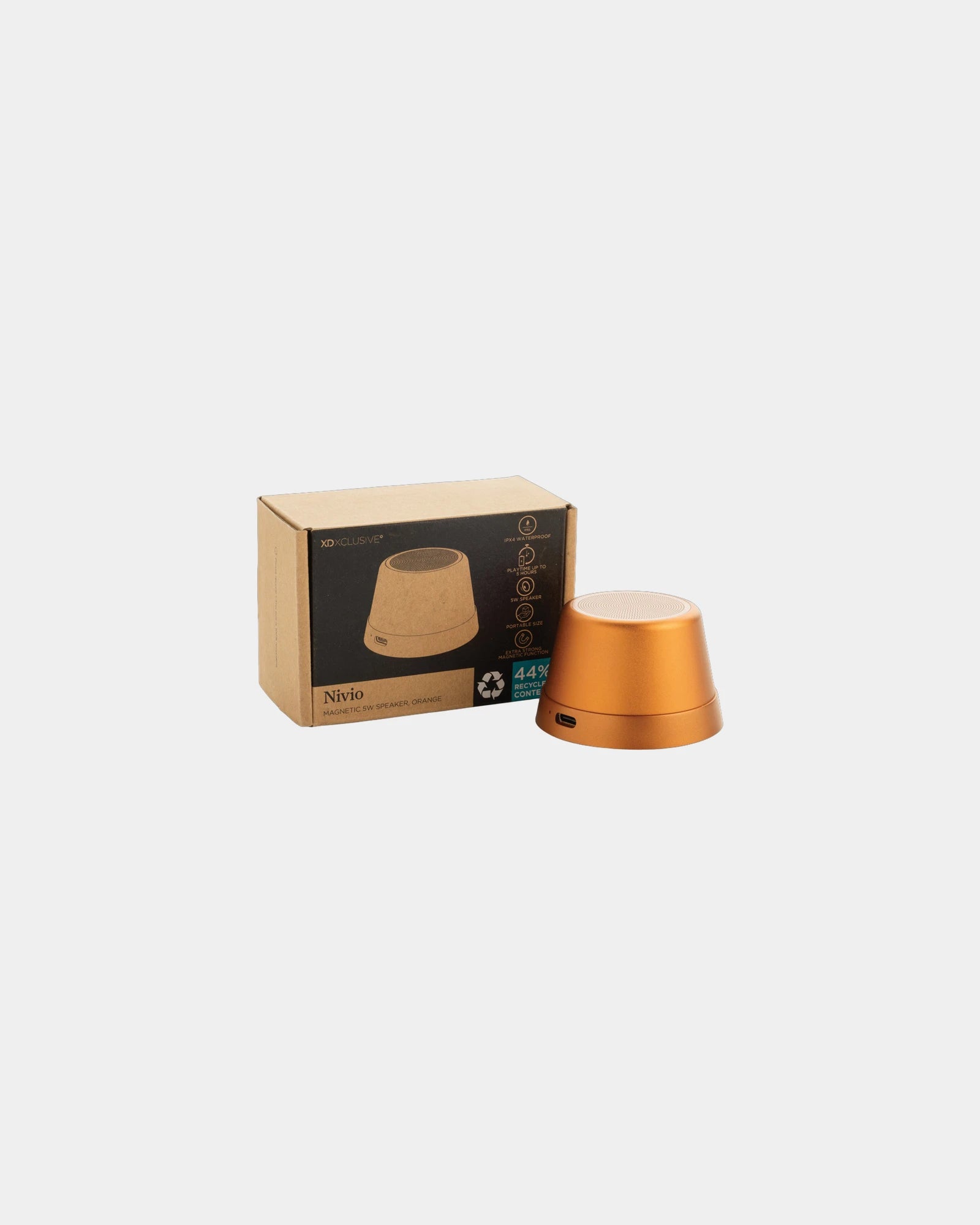 Speaker magnetico alluminio riciclato 5W da personalizzare - 15