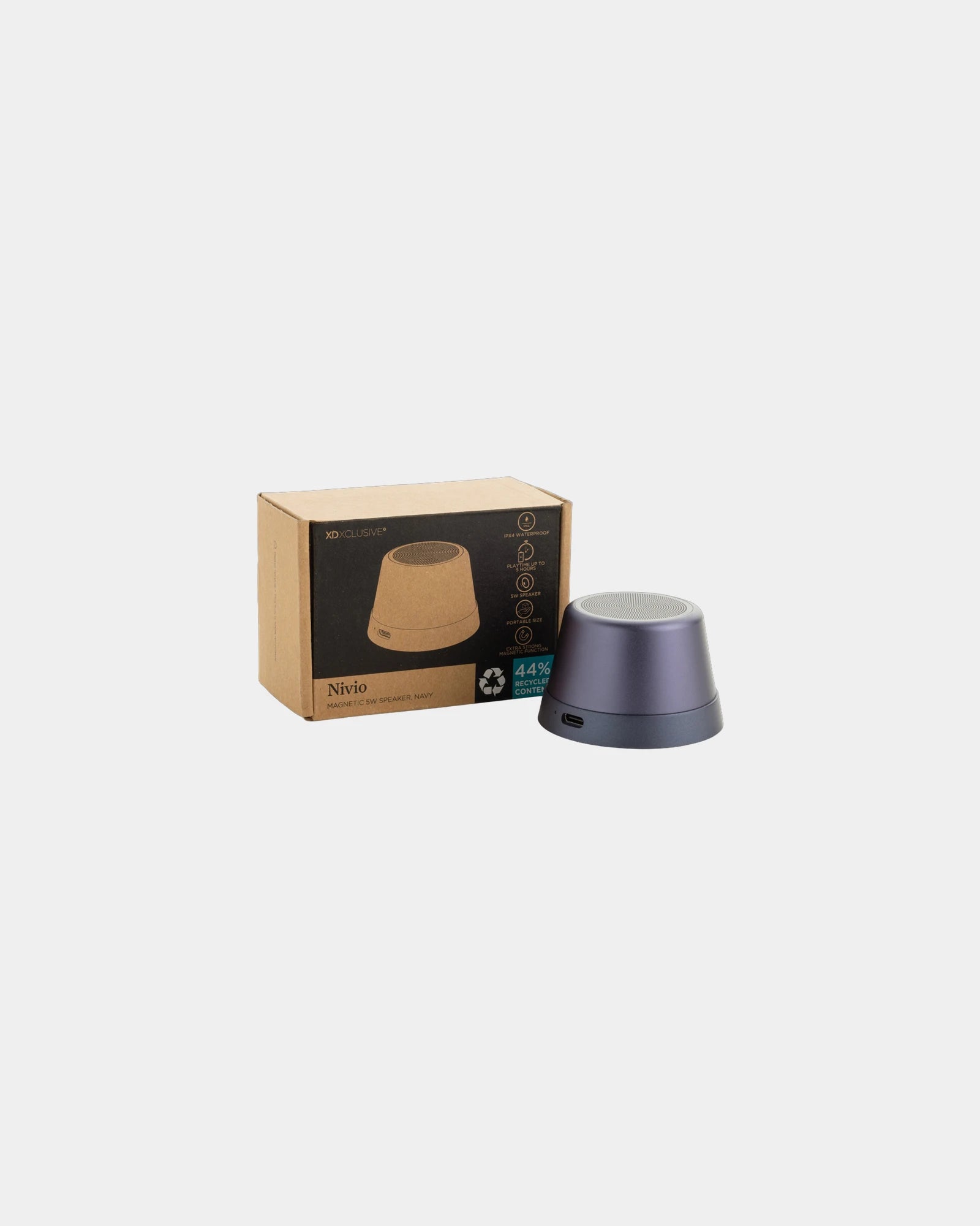 Speaker magnetico alluminio riciclato 5W da personalizzare - 22