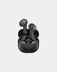 Auricolari plastica riciclata Santa Clara da personalizzare - Nero