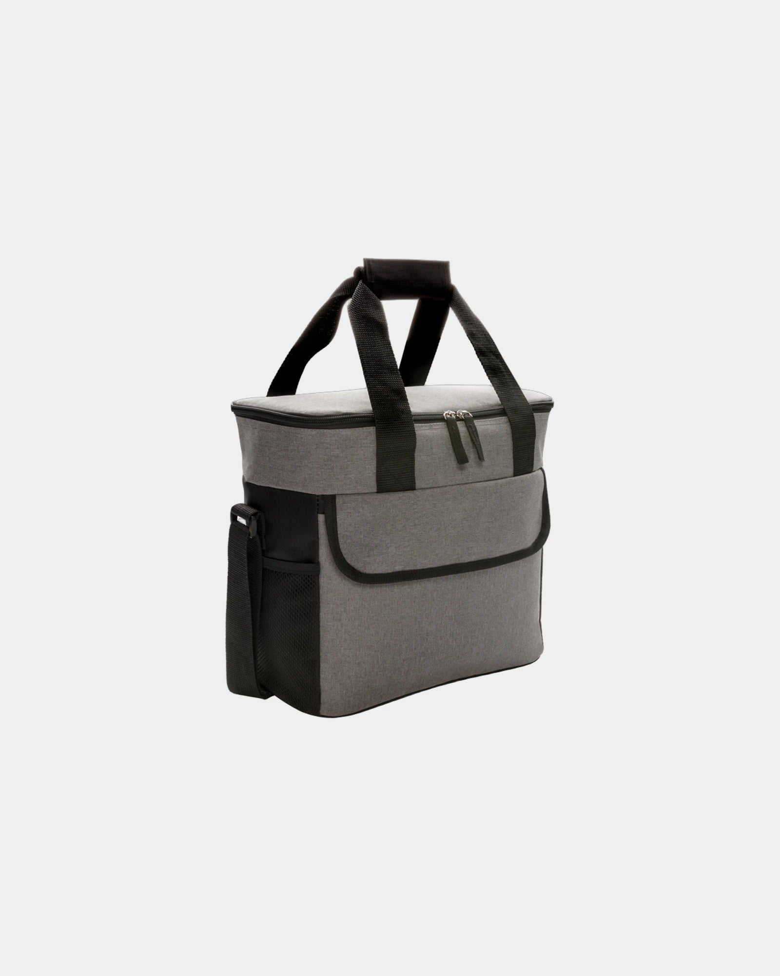 Borsa termica poliestere 20 lattine da personalizzare - Grigio