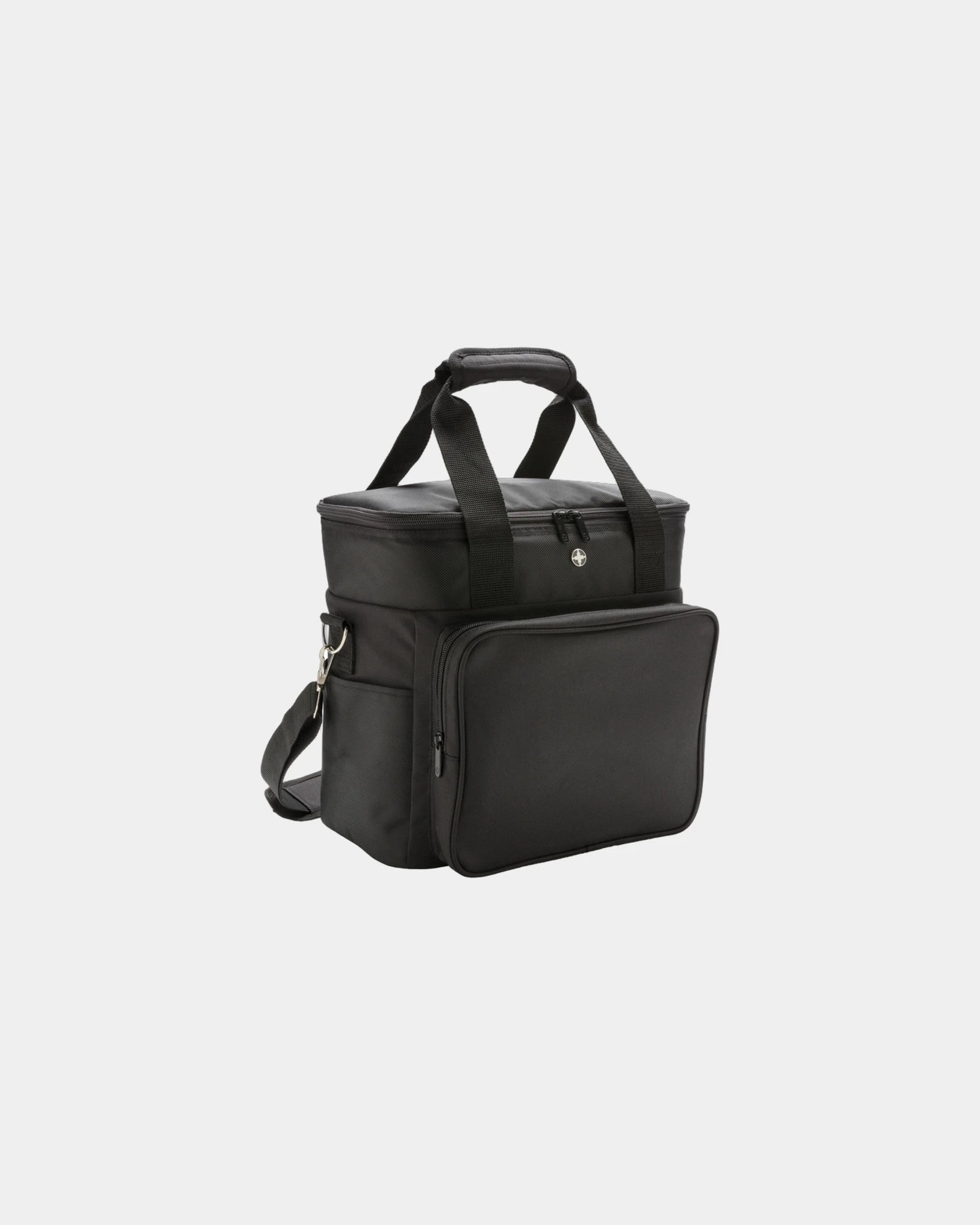 Borsa termica poliestere 16L 20 lattine da personalizzare - Nero