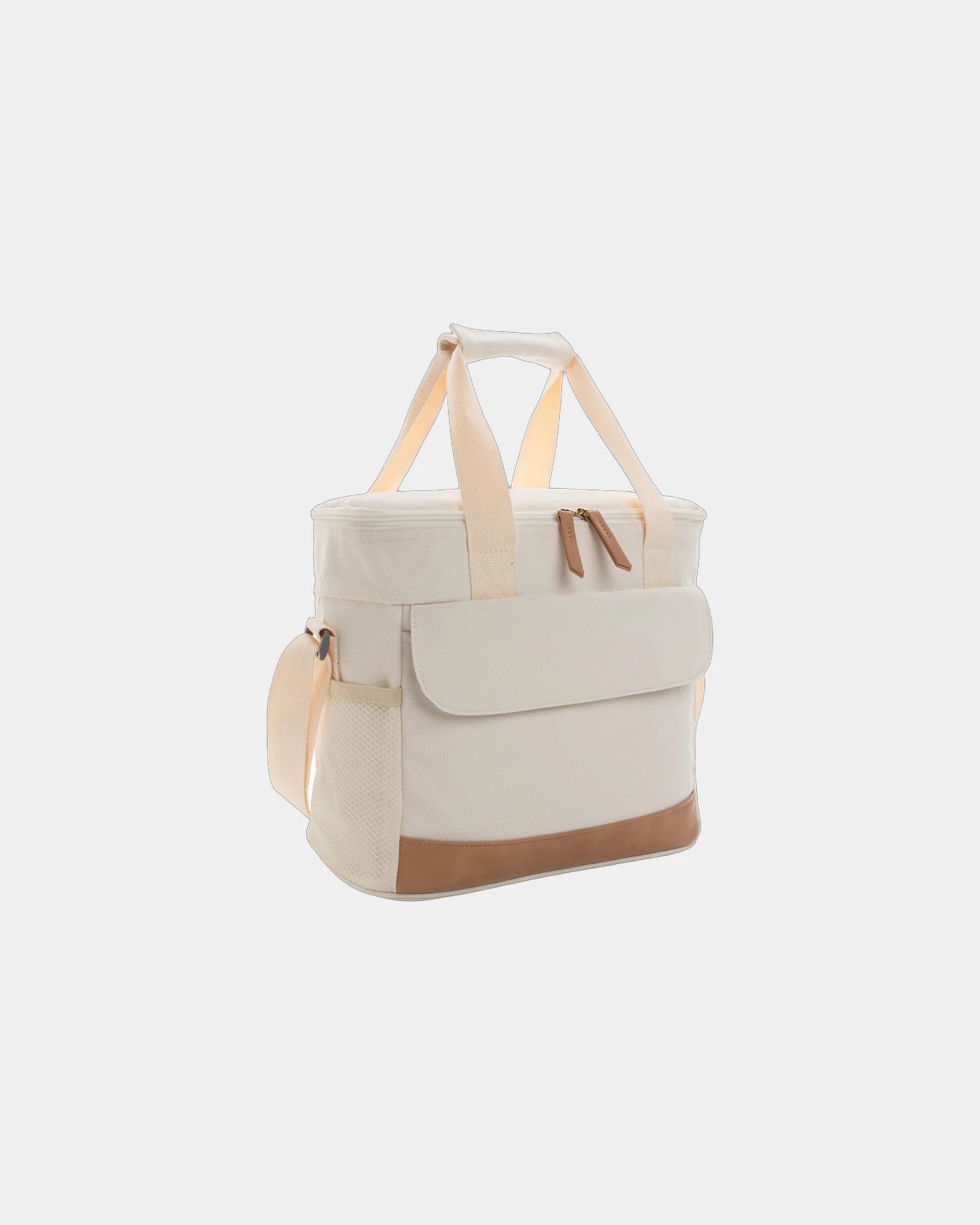Borsa termica riciclata AWARE 17L da personalizzare - Bianco Panna