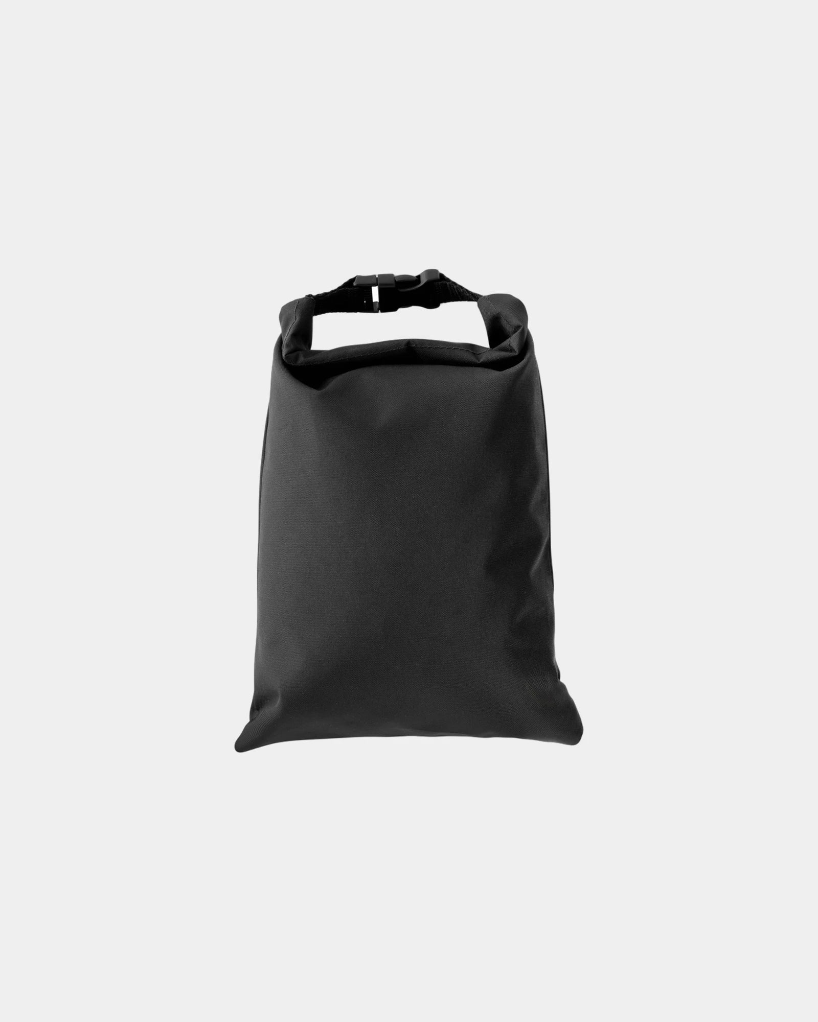 Sacca porta pranzo pieghevole rPET 30x20cm da personalizzare - Nero